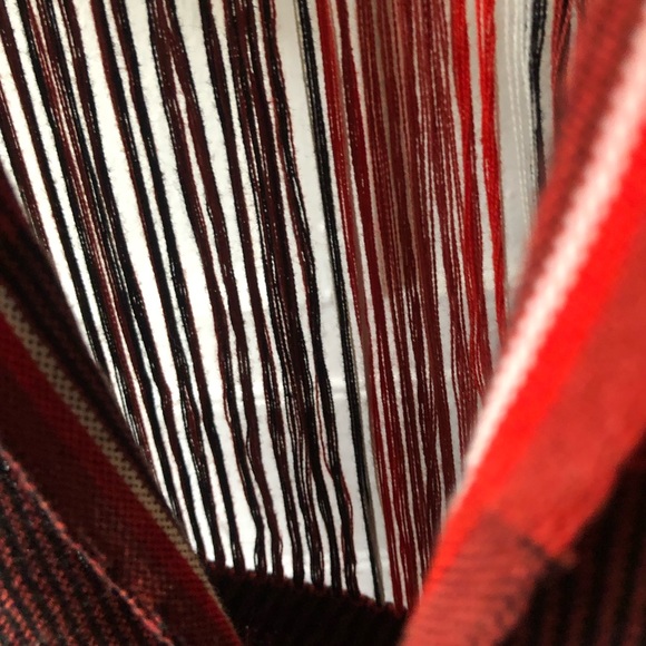 NEW Irene Peukes PLA Handwoven Guata Va Vest D2 V-Neck Open Weave Back Dress XS - Picture 9 of 13